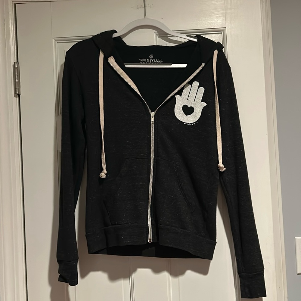 SPIRITUAL GANGSTER Front Zip Hoodie